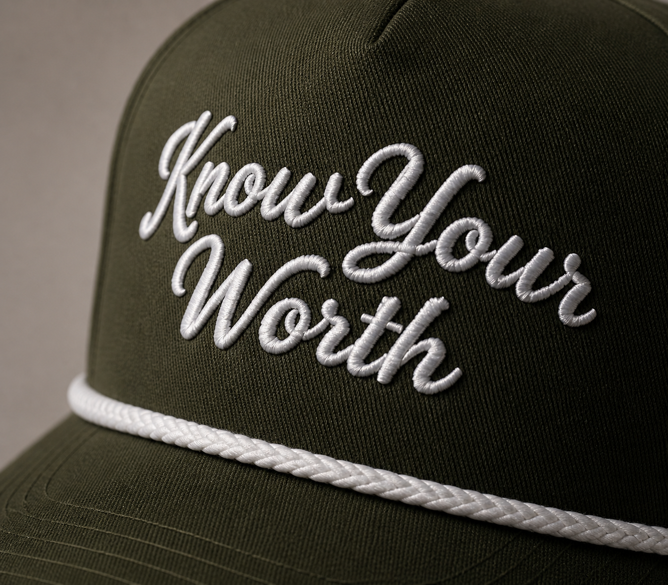 The Original Know Your Worth Hat